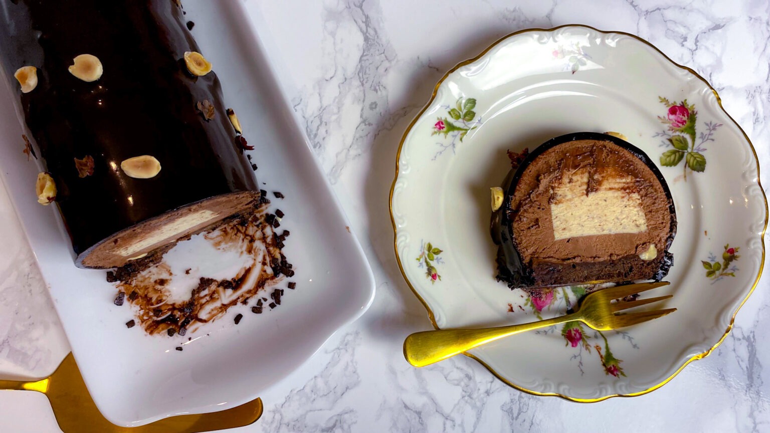Chocolate and Hazelnut Entremet Cake CookingFantasies