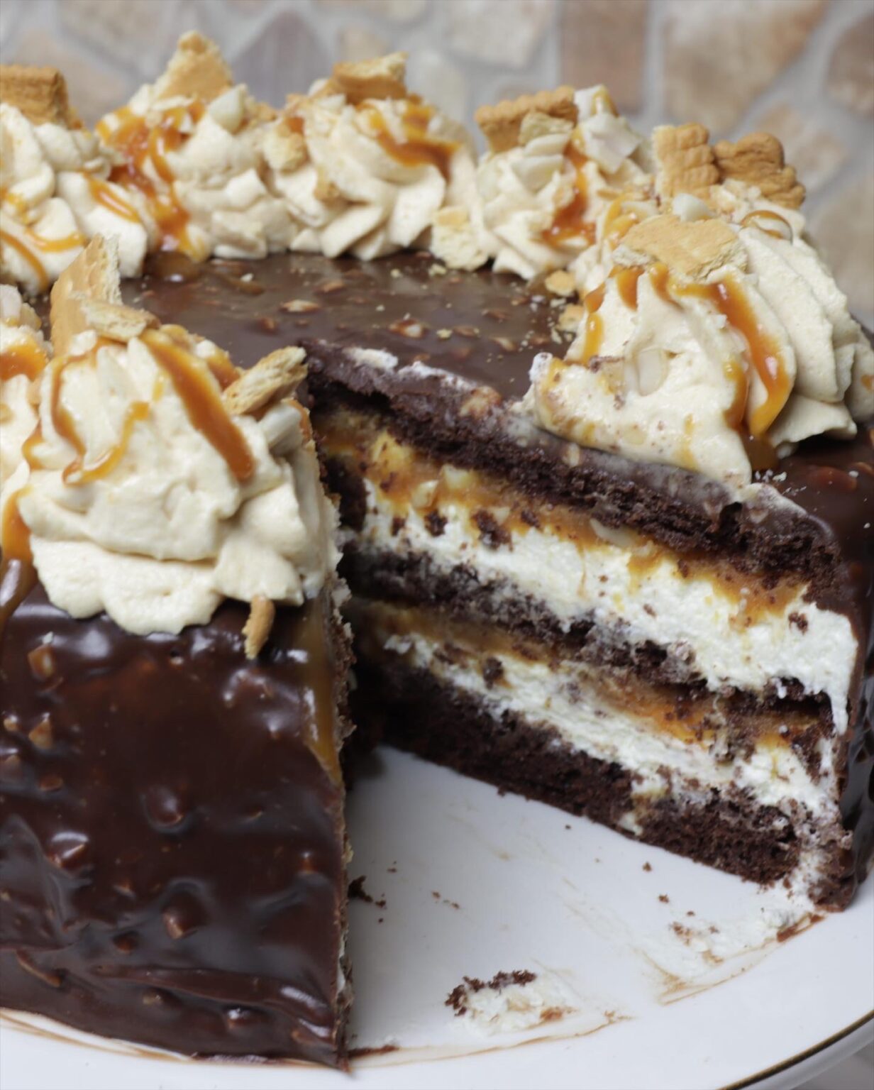 Snickers Cake Recipe - Cooking Fantasies